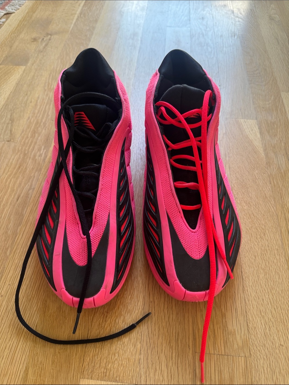 adidas Anthony Edwards 2 (AE 2) Lucid Pink / Core Black / Lucid Red 13